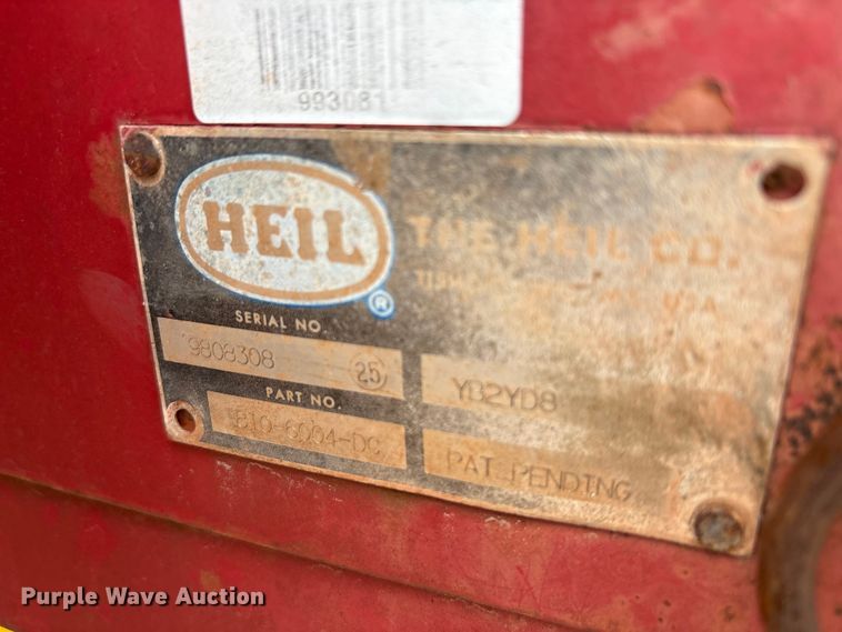 image for item EA7669 1998 Chevrolet C3500 dump bed pickup truck