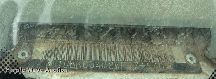 image for item EA7669 1998 Chevrolet C3500 dump bed pickup truck