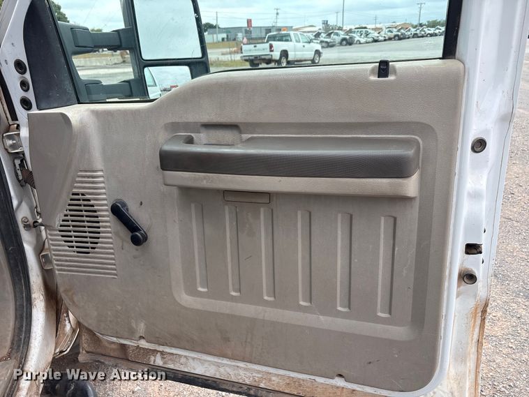 image for item EA7671 2009 Ford F450 Super Duty dump flatbed truck