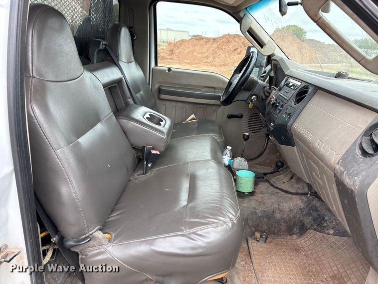 image for item EA7671 2009 Ford F450 Super Duty dump flatbed truck