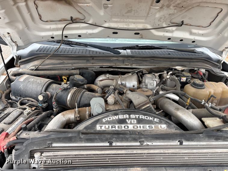 image for item EA7671 2009 Ford F450 Super Duty dump flatbed truck