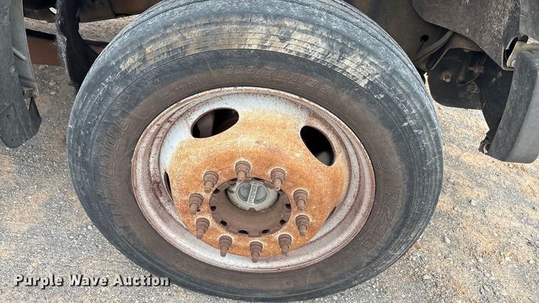 image for item EA7671 2009 Ford F450 Super Duty dump flatbed truck