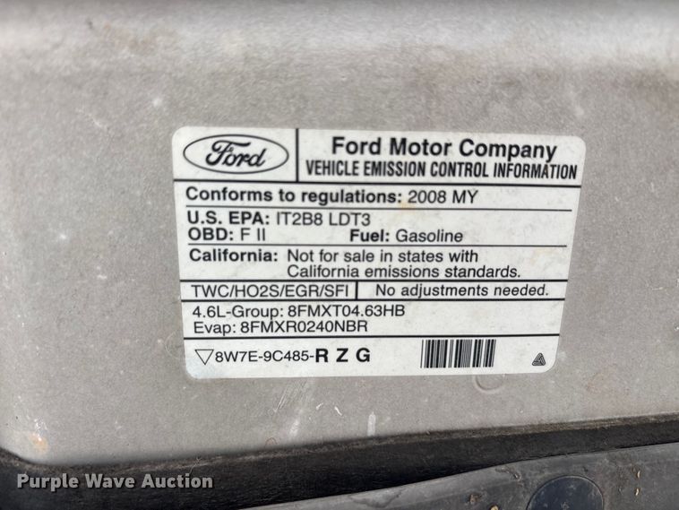 image for item EA7673 2008 Ford F150 pickup truck