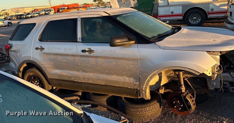 image for item EA7674 2018 Ford Explorer Police Interceptor SUV