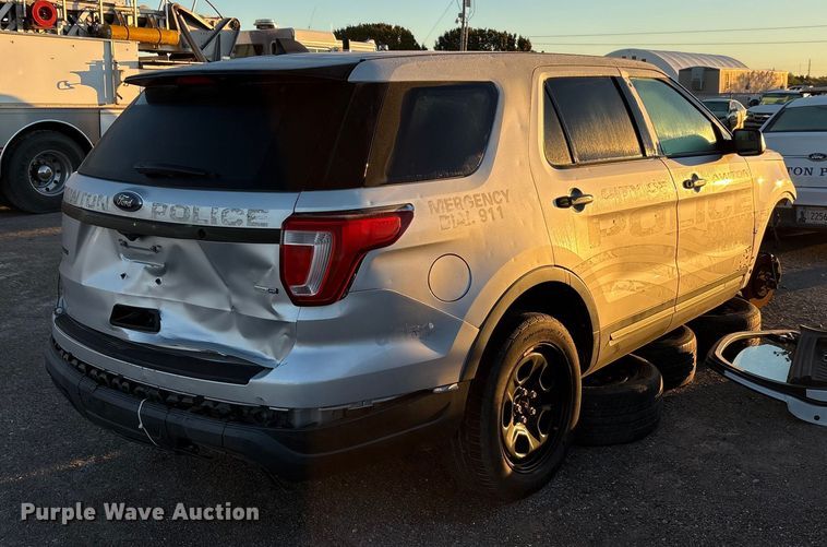 image for item EA7674 2018 Ford Explorer Police Interceptor SUV