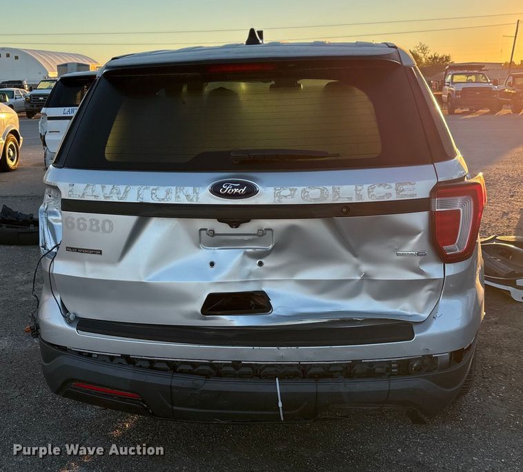 image for item EA7674 2018 Ford Explorer Police Interceptor SUV