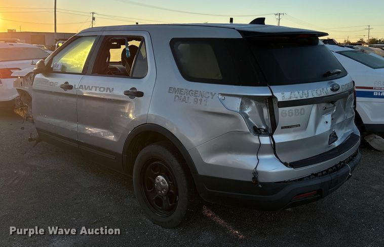 image for item EA7674 2018 Ford Explorer Police Interceptor SUV