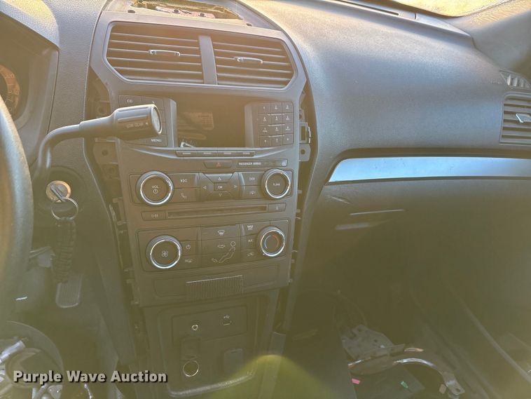 image for item EA7674 2018 Ford Explorer Police Interceptor SUV