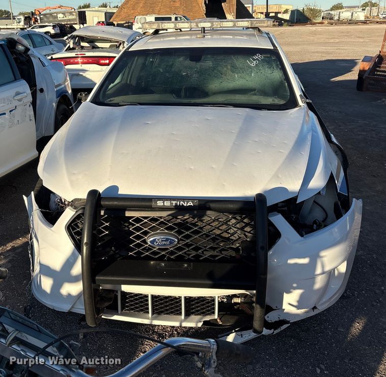 image for item EA7675 2015 Ford Taurus Police Interceptor 