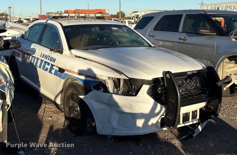 image for item EA7675 2015 Ford Taurus Police Interceptor 