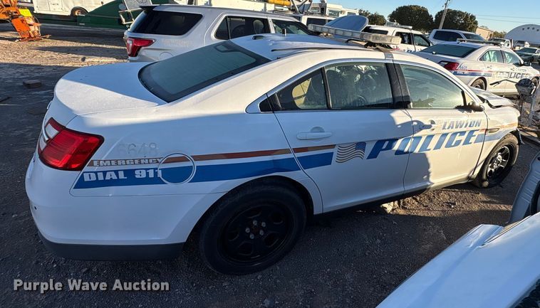 image for item EA7675 2015 Ford Taurus Police Interceptor 