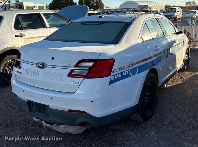 image for item EA7675 2015 Ford Taurus Police Interceptor 