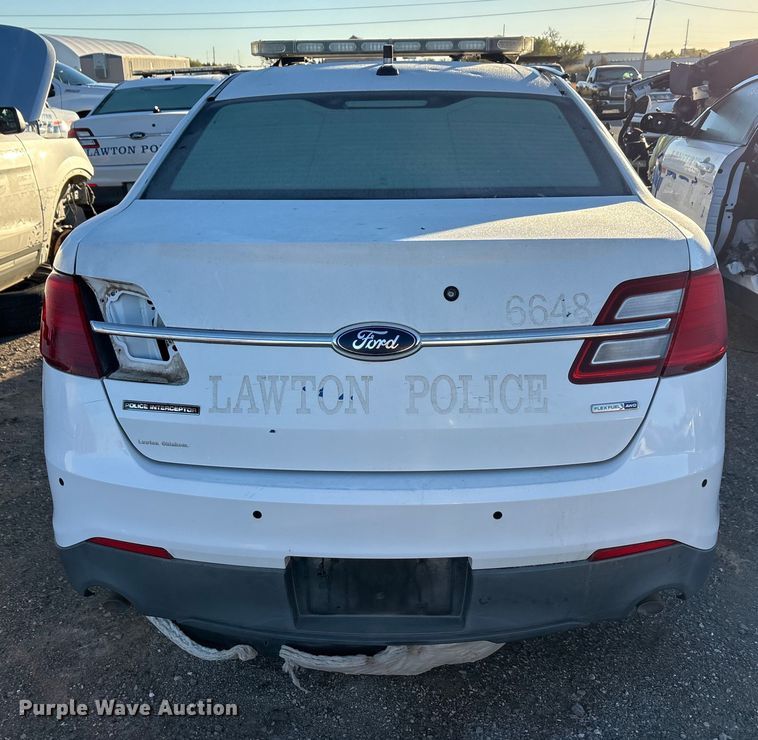 image for item EA7675 2015 Ford Taurus Police Interceptor 