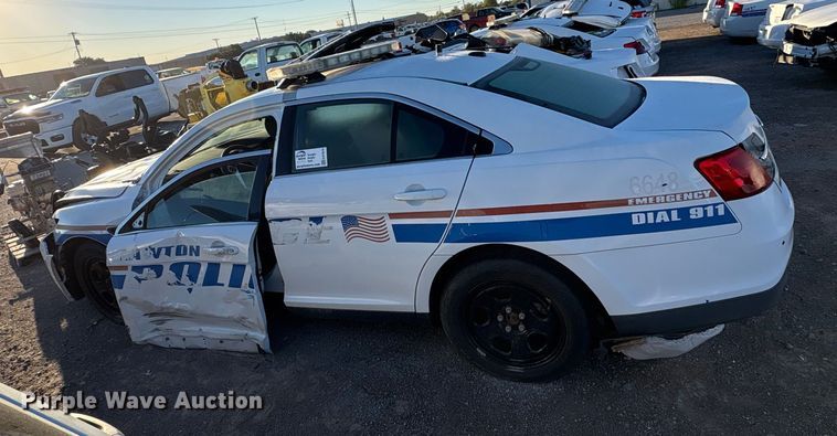 image for item EA7675 2015 Ford Taurus Police Interceptor 