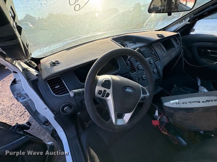 image for item EA7675 2015 Ford Taurus Police Interceptor 