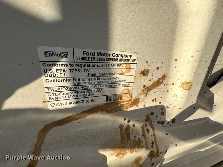 image for item EA7675 2015 Ford Taurus Police Interceptor 