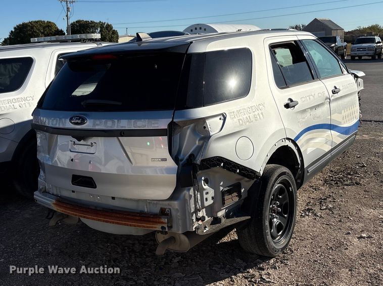 image for item EA7680 2018 Ford Explorer Police Interceptor SUV