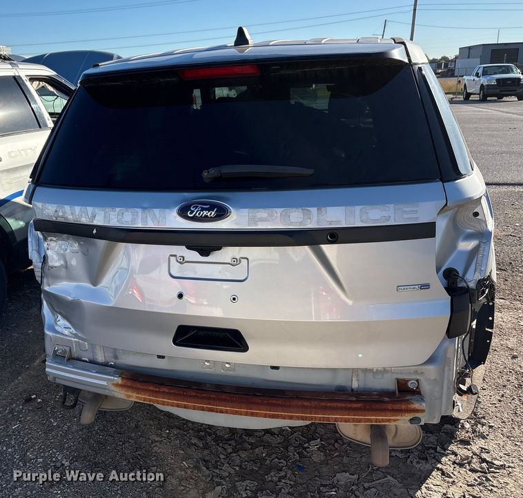 image for item EA7680 2018 Ford Explorer Police Interceptor SUV