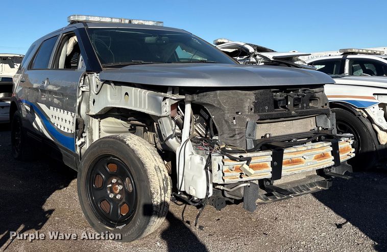 image for item EA7681 2018 Ford Explorer Police Interceptor SUV