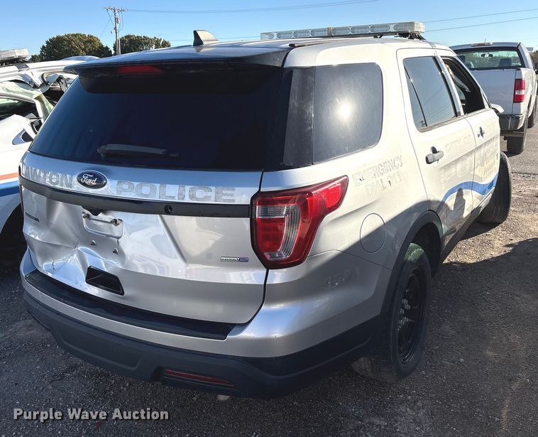 image for item EA7681 2018 Ford Explorer Police Interceptor SUV