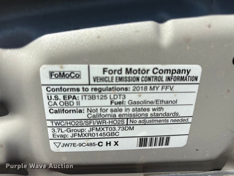 image for item EA7681 2018 Ford Explorer Police Interceptor SUV