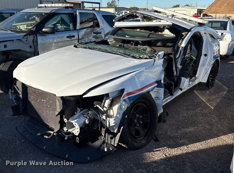 image for item EA7682 2015 Ford Taurus Police Interceptor 