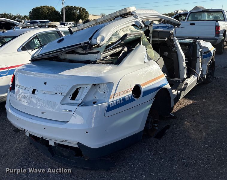 image for item EA7682 2015 Ford Taurus Police Interceptor 