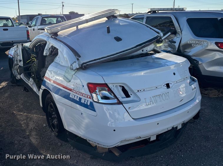 image for item EA7682 2015 Ford Taurus Police Interceptor 