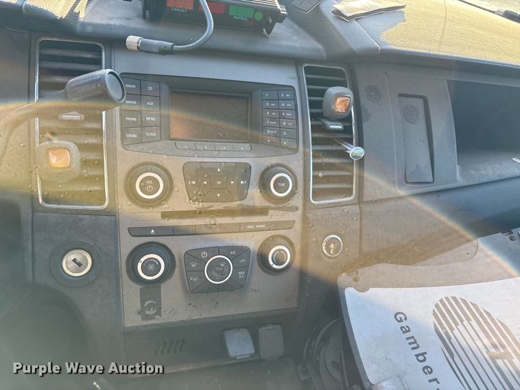 image for item EA7683 2015 Ford Taurus Police Interceptor 