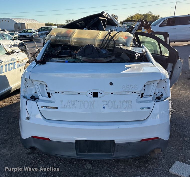 image for item EA7684 2015 Ford Taurus Police Interceptor 