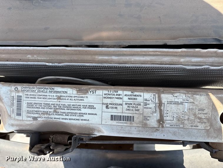 image for item EA7686 1998 Dodge Ram 1500 pickup truck