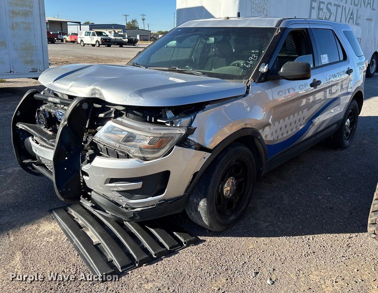 image for item EA7693 2018 Ford Explorer Police Interceptor SUV