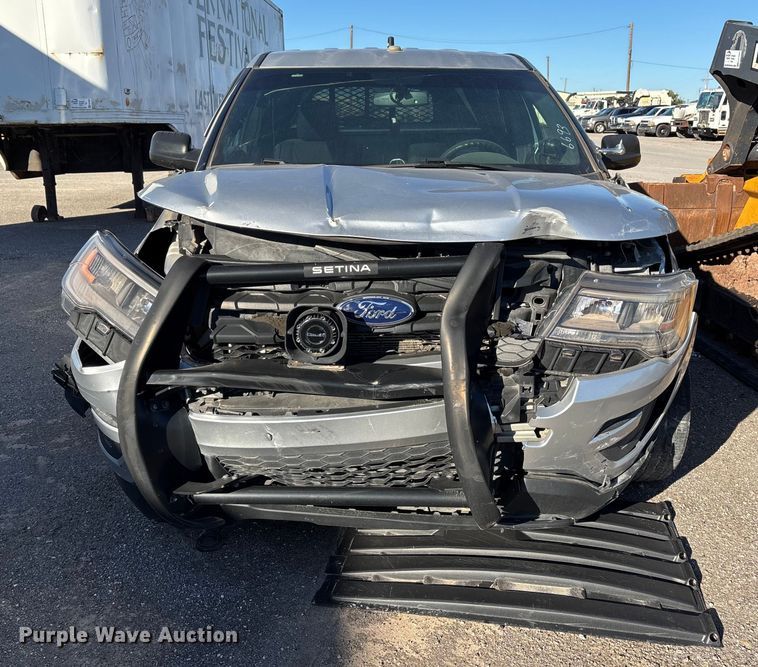 image for item EA7693 2018 Ford Explorer Police Interceptor SUV