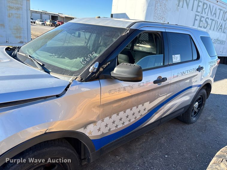 image for item EA7693 2018 Ford Explorer Police Interceptor SUV