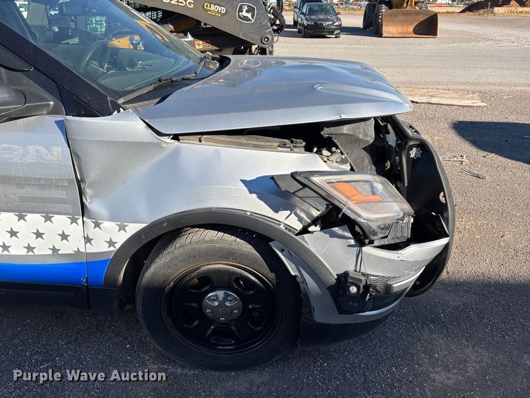image for item EA7693 2018 Ford Explorer Police Interceptor SUV