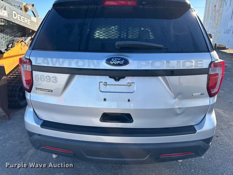 image for item EA7693 2018 Ford Explorer Police Interceptor SUV