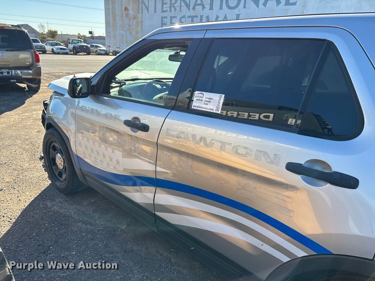 image for item EA7693 2018 Ford Explorer Police Interceptor SUV