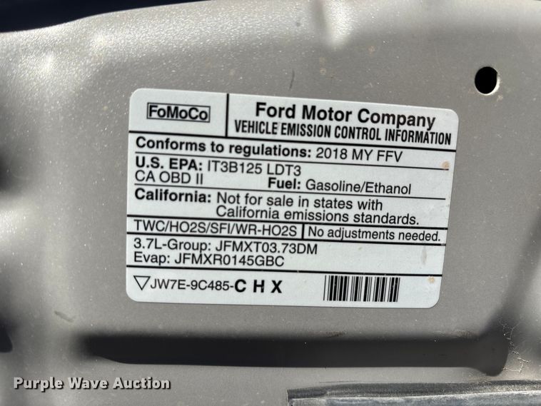 image for item EA7693 2018 Ford Explorer Police Interceptor SUV