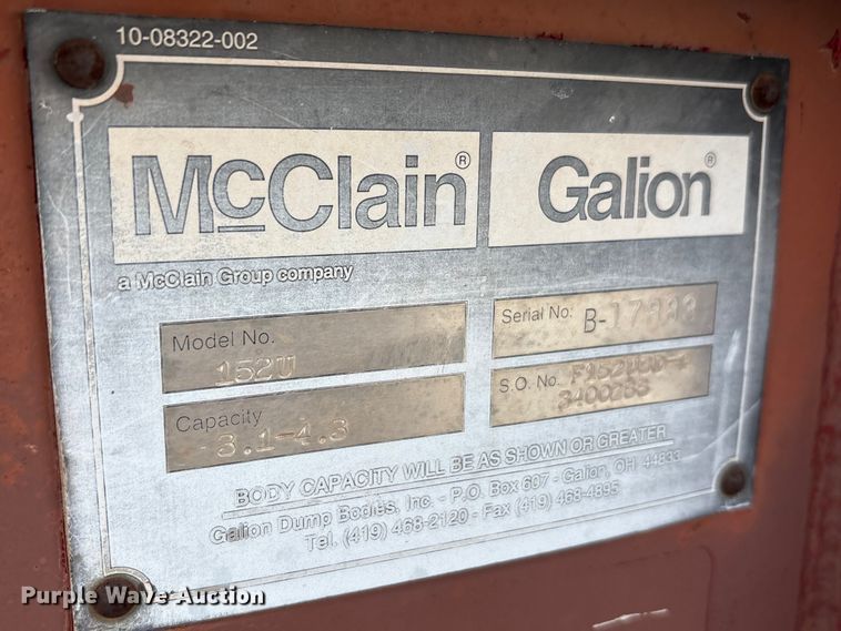 image for item EA7695 2003 Ford F450 Super Duty dump truck