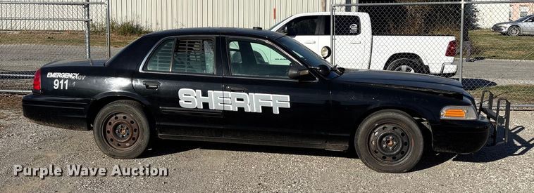 image for item EA7738 2011 Ford Crown Victoria Police Interceptor 