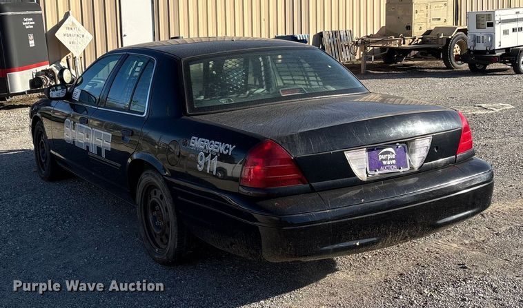 image for item EA7738 2011 Ford Crown Victoria Police Interceptor 