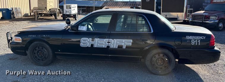 image for item EA7738 2011 Ford Crown Victoria Police Interceptor 