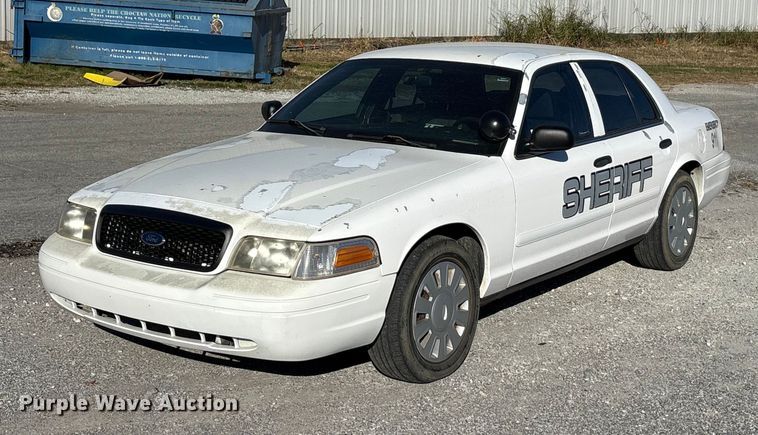 image for item EA7739 2008 Ford Crown Victoria Police Interceptor 