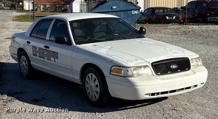 image for item EA7739 2008 Ford Crown Victoria Police Interceptor 
