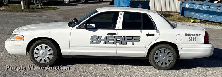 image for item EA7739 2008 Ford Crown Victoria Police Interceptor 