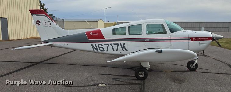 image for item EB1158 1980 Beechcraft Sundowner C23 airplane