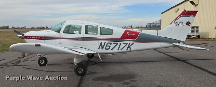 image for item EB1158 1980 Beechcraft Sundowner C23 airplane