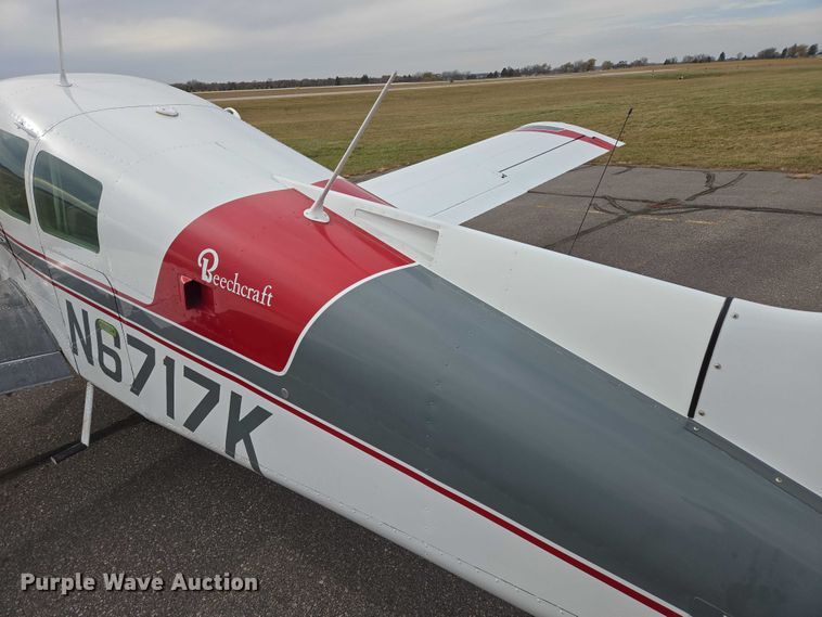 image for item EB1158 1980 Beechcraft Sundowner C23 airplane