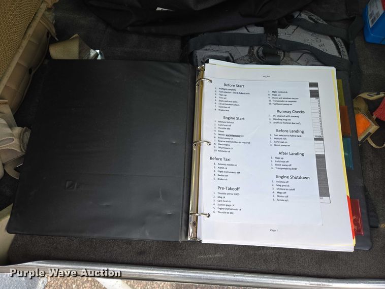 image for item EB1158 1980 Beechcraft Sundowner C23 airplane