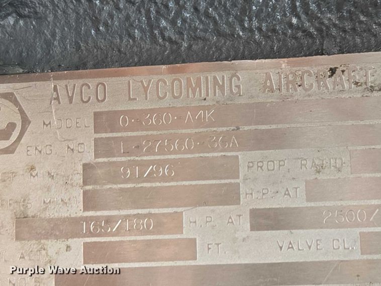 image for item EB1158 1980 Beechcraft Sundowner C23 airplane